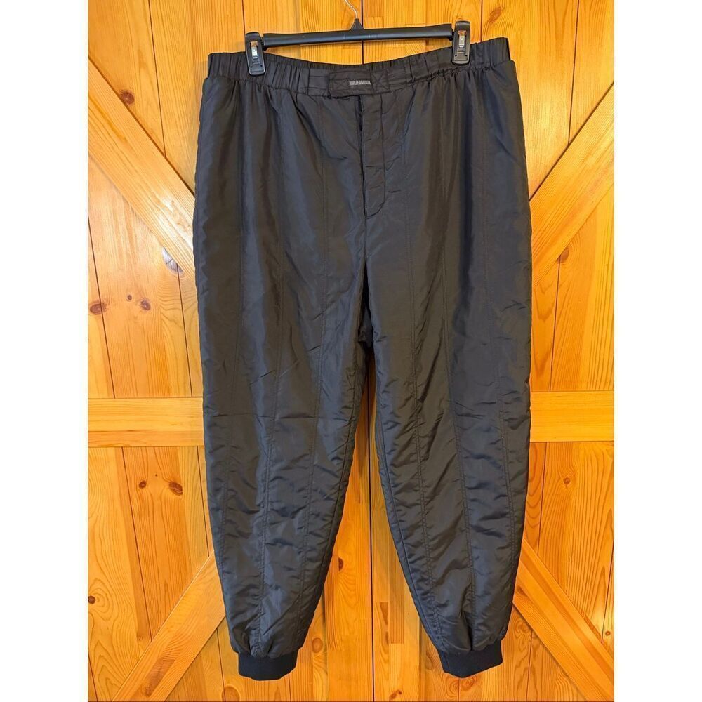Vintage Harley Davidson Men’s Insulated Riding Pants Jogger Style Size XXL (6472